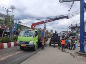 Tingkatkan Kunjungan Wisata Kabupaten Toraja Utara, Balai Jalan P2JN Kerjakan Pengasapalan Di Kota Rantepao