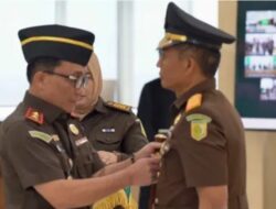 Kajati Sulsel Lantik Zet Tadung Allo Sebagai Wakil Kejaksaan Tinggi Sulsel