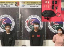 Satresnarkoba Polres Toraja Utara Tangkap 3 Pelaku Pengguna Narkotika Jenis Sabu