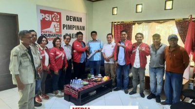 Setelah Mendaftar di PDIP, Frederik Victor Palimbong Kini Mendaftar ke Partai PSI Sebagai Bakal Calon Bupati Toraja Utara 2024